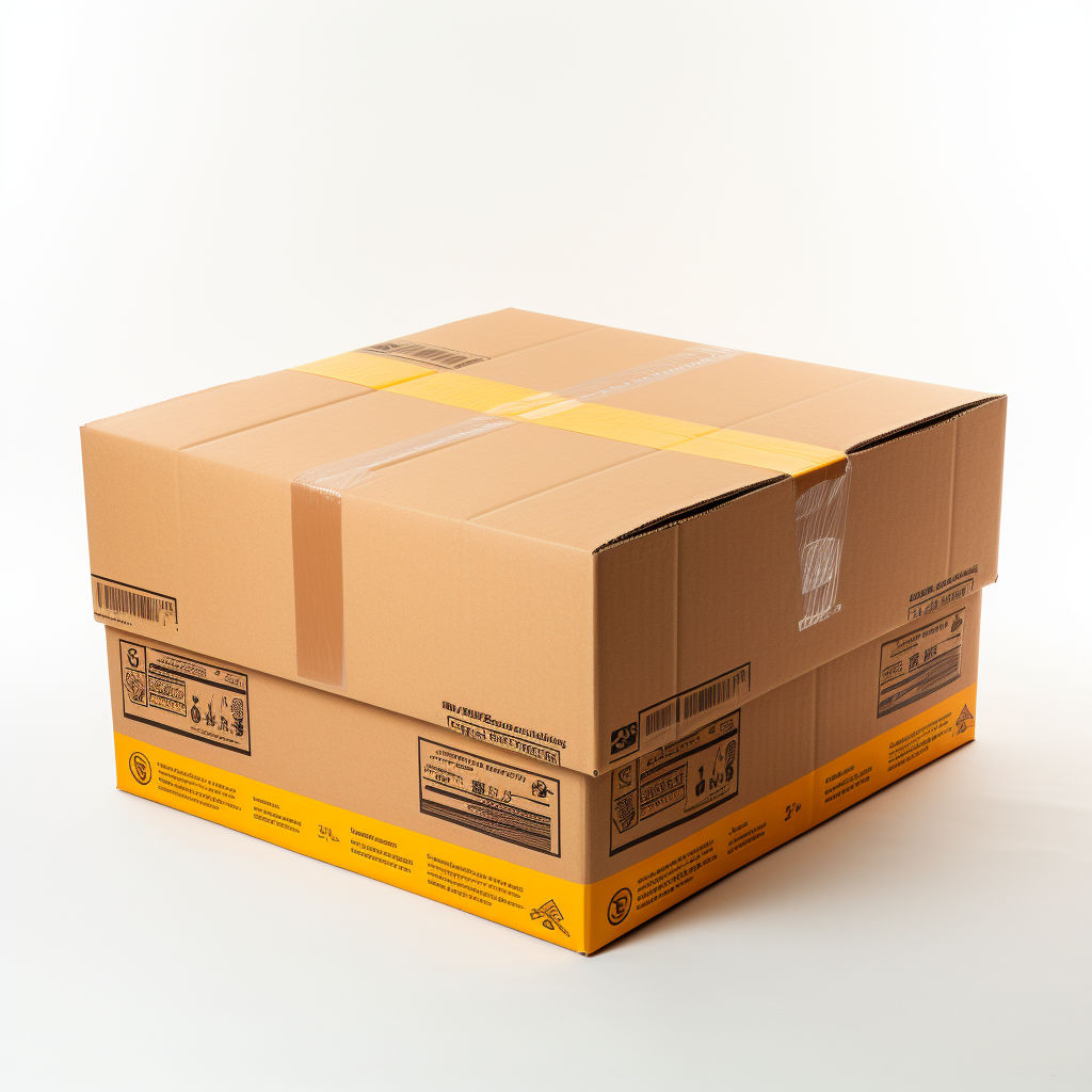 Lightweight and Sturdy Corrugated Kraft Cardboard Box: Easy Handling and Transport