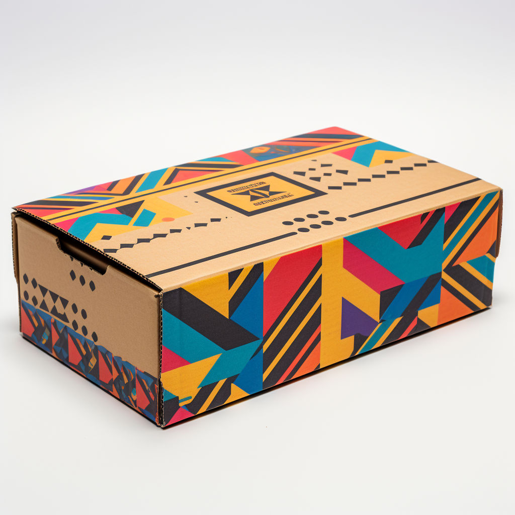 Convenient and Stackable Corrugated Kraft Cardboard Box for Efficient Storage and Logistics